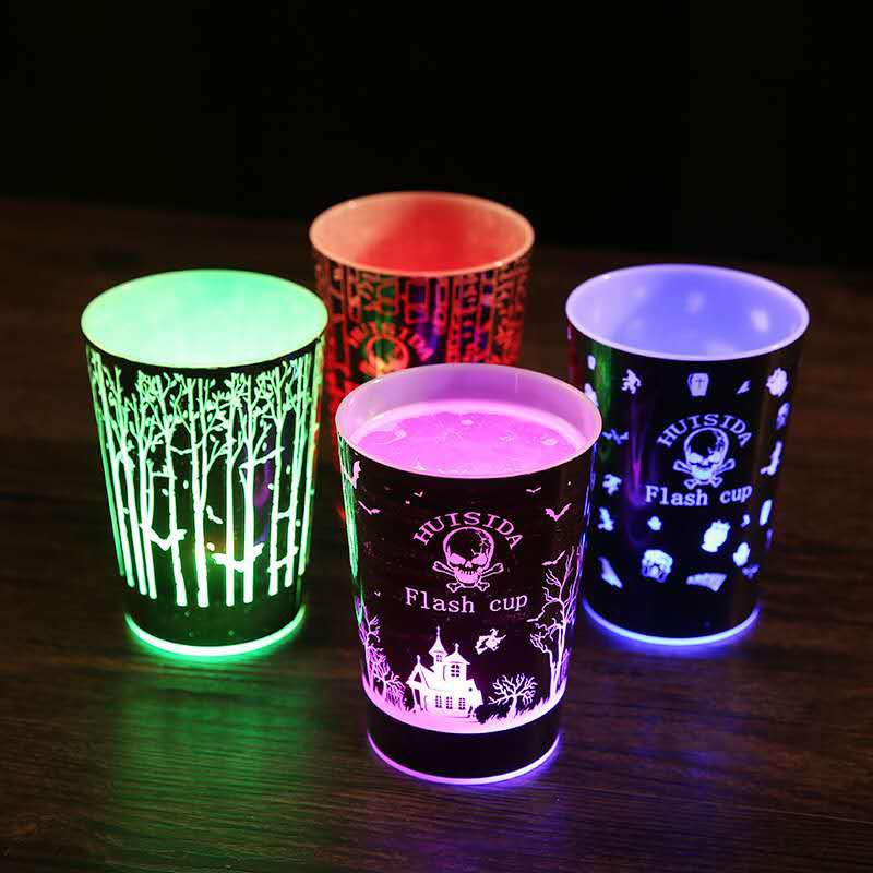 led flashing cup