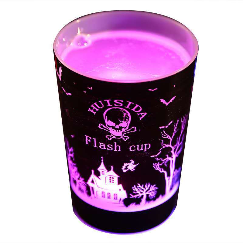 led flashing cup