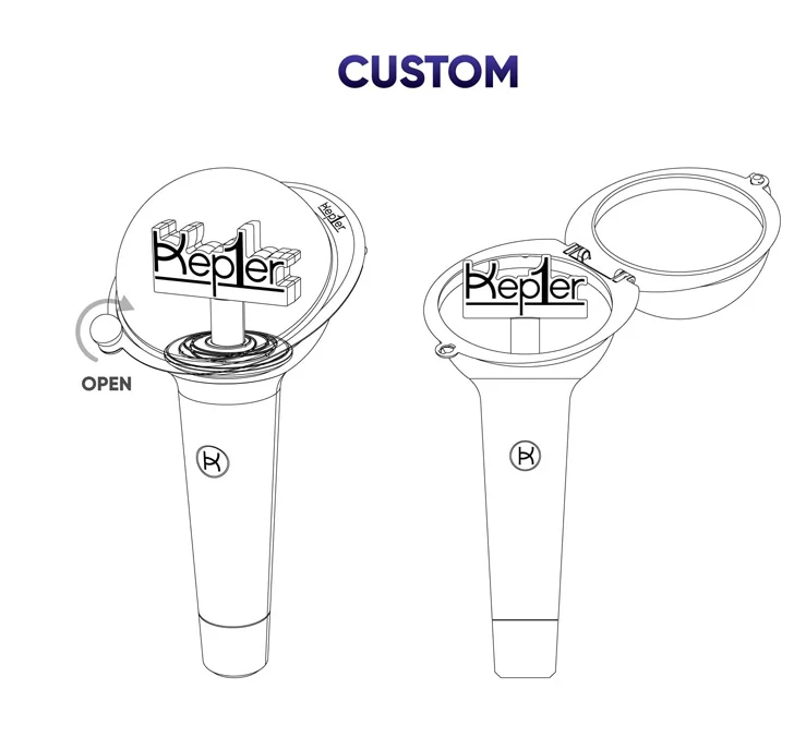 Custom light stick