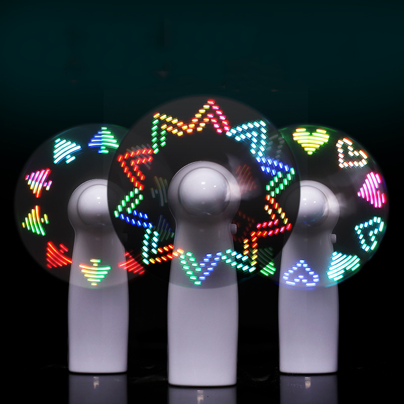 Led message fan